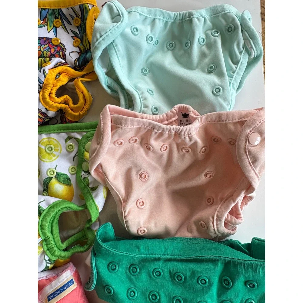 Cloth Diaper Lot bumGenius Mother-ease Petite Crown Covers & Inserts 21 One Szpc